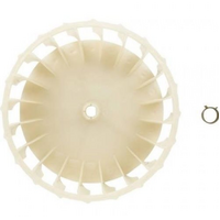 GE Whirlpool Maytag Ge Dryer Blower Wheel Impeller Fan Blade DDE7600AGW LDE7304AGE LSE7804AGE, LSE7806GGE, LSE7806GTE *3836 Whirlpool Maytag Ge Dryer spare part
