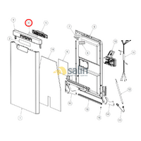 PN: H0121800114 MAIN BOARD PCB FOR DISHWASHER FOR HAIER DISHWASHER | HDW15V3W1