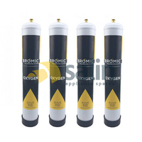 Universal 4 x 1.56 Litre PURE OXYGEN Bromic Disposable Gas Bottle | 12mm Thread 400300 spare part