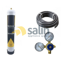 Universal 1.56 Litre Bromic Disposable Oxygen Gas Bottle Combo | 12mm Thread Brazing spare part