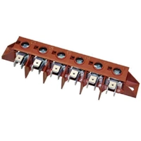 Universal TERMINAL BLOCK 6 POLE HIGH TEMP RED OVEN COOKER TERMINAL CONNECTOR BLOCK 40AMP spare part