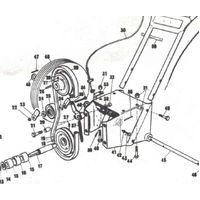 PIX LANDMASTER 88 ROTOVATOR CULTIVATOR TILLER REPLACEMENT DRIVE BELT spare part