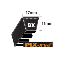 PIX BX39 PIX BELTS PACK OF 3 SUITABLE FOR FLIAL MOWERS NEEDING THIS SIZE spare part