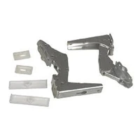 Bauknecht BAUKNECHT CANDY CDA INTEGRATED FRIDGE FREEZER DECOR DOOR HINGE KIT 481231018626 spare part