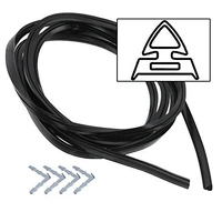Universal UNIVERSAL 4 SIDED RUBBER OVEN COOKER DOOR SEAL (WITH BARBED CORNER CLIPS spare part
