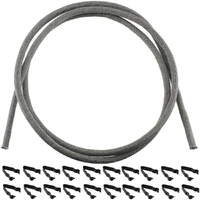 Flavel 1.9 METRE METAL BRAIDED COOKER GRILL DOOR SEAL GASKET HIGH TEMP VALOR LEISURE spare part