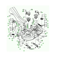 MTD FITS MTD RH 135/105B 13BA508N600 (2004) MOWING DECK N (41"/105CM) 75404069 BELT spare part