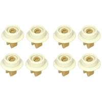 AEG AEG ELECTROLUX ZANUSSI TRICITY SET OF Brand New DISHWASHER LOWER BASKET WHEELS 8 spare part
