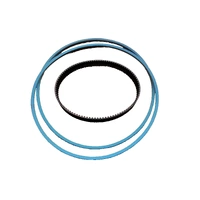 PIX SISIS ROTORAKE RR/600 RR600 2X ENGINE DRIVE BELTS F21830 & TIMING BELT F21779 spare part