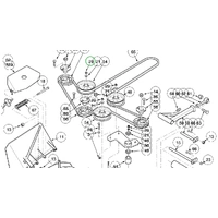 PIX SCAG STC48A-21KA MOWER DECK DRIVE BELT S/N 9280001-9289999 PIX BRANDED spare part