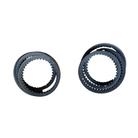 PIX JENSEN WOODCHIPPER A530 2018 ONWARD SET OF 2 PIX BRANDED COGGED DRIVE BELTS spare part