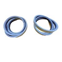PIX PREDATOR 460SW PEDESTRIAN STUMP GRINDER SET 2X Brand New PIX COGGED DRIVE BELTS spare part