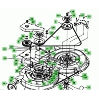 Dunlop REPLACEMENT MTD LAWNFLITE 7540443A DECK BLADE DRIVE BELT spare part