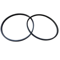 PIX REPLACEMENT ISEKI 1705-334-004-00 PTO BELTS SET X 2 LB39 SGR17-19-22 & SG173 spare part