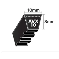 PIX AVX10 X 925 PIX-FORCE MOULDED RAW EDGE COGGED BELT spare part
