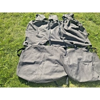 Universal TOYOTA HILUX 2020-ON COMPLETE REAR SEAT ESCAPE GEAR GREY CANVAS SEAT COVERS 60/4 spare part