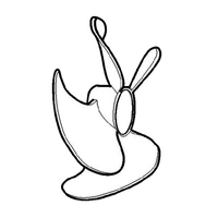 Kelvinator Genuine Blade Fan For Kelvinator KTM2700WE Spare Part No: 1070335 spare part