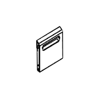 Genuine Facia Lower Drawer For Kelvinator Spare Part No: 1118669