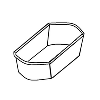 Kelvinator Genuine Bin Freezer Small For Kelvinator WHE7670SA Spare Part No: 3011199800 spare part