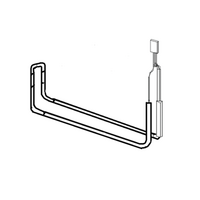 Kelvinator Genuine Element Defrost Heater Right For Kelvinator WHE7670SA Spare Part No: 3012823210 spare part