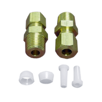 Genuine Coupling Kit Brass 1/4 X 1/4 Water Tube For Kelvinator Spare Part No: WF004