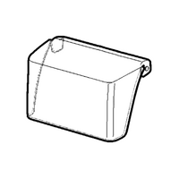 Kelvinator Genuine Lid Dairy Door For Kelvinator WTB2800PB-XAU Spare Part No: UPOK-A211CBFB spare part