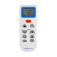 Kelvinator Genuine Remote Control (fits Multiple Models) For Kelvinator LS-W246KMBO Spare Part No: ACC050 spare part