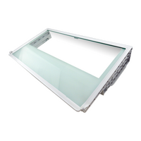 Kelvinator Genuine Shelf Crisper Cover Tf80 Assembly For Kelvinator WTB5400WA-L Spare Part No: A01280602 spare part