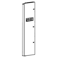 Kelvinator Genuine Door Foamed Freezer Silver For Kelvinator 956001641 Spare Part No: GA210016097 spare part