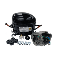 Genuine Compressor R600a Emb66clc Embraco Has Electrics For Kelvinator Spare Part No: 1453905K