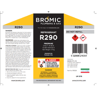 Universal  Refrigerant - R290/600 | R290a Propane Refrigerant spare part