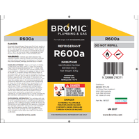 Universal  Refrigerant - R290/600 | R600a Isobutane Refrigerant spare part