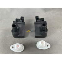 Kelvinator KELVINATOR FRIDGE DOOR HINGE CAM BOTTOM RH & LH + 2 THIMBLES | KSM6100MB spare part