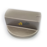 PN: 12171100000511 SILVER CONTROL KNOB EURO OVEN/STOVE | PR604SX EP6004SX