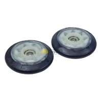 LG PN: AGM75510754 ROLLERS PKT 2 75MM LG DRYER | DVH10-10B M1563773 W0368349 spare part