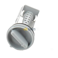 Samsung PN: DC97-15695A BUTTON TRAP SAMSUNG WASHING MACHINE | WF9854RWEXSA spare part