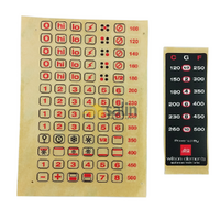 Universal PN: UK-DS CONTROL POLY DECAL SET UNIVERSAL COOKTOP spare part