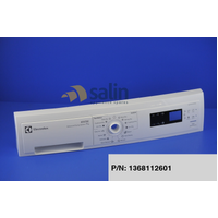 Electrolux Genuine Control Panel. Handle.complete for Electrolux Dryers P/N 1368112601 spare part