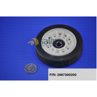 Beko Genuine Wheel (rubber) for Beko Dryers P/N 2987300200 spare part