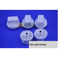 Chef Genuine Knob Wht 7801 Kit Of 5 for Chef P/N 305519703K spare part