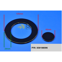 Westinghouse Genuine Cap Burner Enamel Wok Set for Westinghouse P/N 358198096 spare part