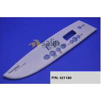 Fisher & Paykel Genuine Fascia Assy Printed Iw Eco for Fisher & Paykel Washing Machines P/N 421180 spare part