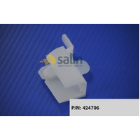 Fisher & Paykel Genuine Holder Damper Lid Plastic 60 for Fisher & Paykel Washing Machines P/N 424706 spare part