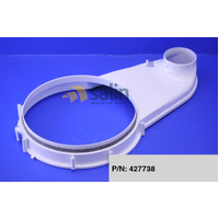 Fisher & Paykel Genuine Kit Duct Seal Assy for Fisher & Paykel Dryers P/N 427738 spare part