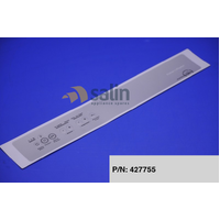 Fisher & Paykel Genuine Panel Control Ed57 for Fisher & Paykel Dryers P/N 427755 spare part