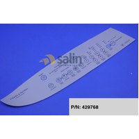 Fisher & Paykel Genuine Panel Touch G Ws Lgo for Fisher & Paykel Washing Machines P/N 429768 spare part