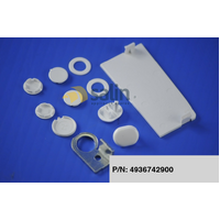 Beko Genuine Door Left Kit Assembly for Beko Fridges & Freezers P/N 4936742900 spare part