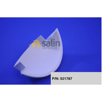 Fisher & Paykel Genuine Recess Latch White Satin for Fisher & Paykel Dishwashers P/N 521787 spare part