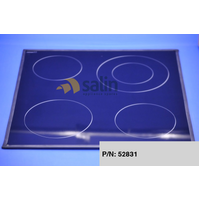 Chef Genuine Hob Glass for Chef P/N 52831 spare part