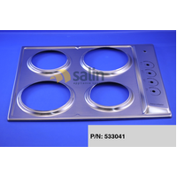 Fisher & Paykel Genuine Hob Top Ss for Fisher & Paykel Ovens & Cooktops P/N 533041 spare part